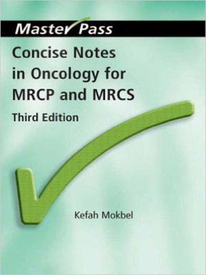 cover image of Concise Notes in Oncology for MRCP and MRCS